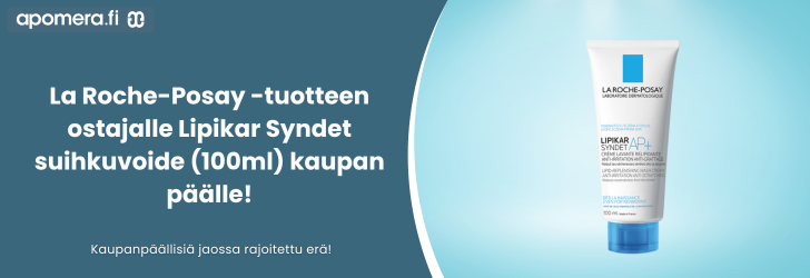 Lipikar-tuotteen ostajalle suihkuvoide kaupan päälle!