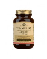 Solgar D3-vitamiini 4000 IU (100 µg), 120 kaps.