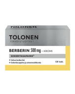 Tri Tolonen Berberin 500 mg + kromi, 120 tabl.