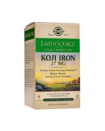 Solgar Fermentoitu rauta 27 mg (Earth Source Koji Fermented Iron), 30 kaps.