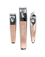 So Eco Nail & Cuticle Clipper Trio kynsi- ja kynsinauhaleikkurit 3 kpl