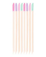 Brushworks Cuticle Crystal Sticks kaksipäinen kynsinauhantyöntäjä 8 kpl