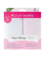 Brushworks Hair Towels hiusturbaanit 2 kpl