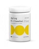 Apteq D-vitamiini 20 mg 200 tabl