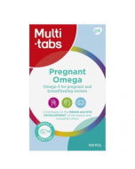 Multi-tabs Pregnant Omega-3 raskaana oleville ja imettäville 100 kapselia