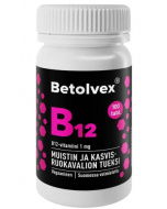 Betolvex 1 mg B12-vitamiini 100 tablettia