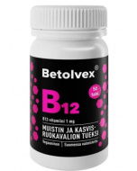 Betolvex 1 mg B12-vitamiini 50 tablettia