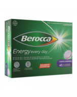 Berocca Energy Cassis & Berries poretabletti 45 kpl