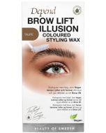 Depend Perfect Eye Brow Lift Illusion Coloured Styling Wax Taupe 5g