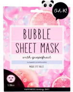 Oh K! Bubble Sheet Mask with Grapefruit kangasnaamio 25 g