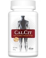 Calcit kalsiumsitraatti+D3-vitamiini 100 tabl