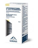 Nordaid Liposomaalinen C+D-vitamiinigeeli 50 ml