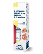 Nordaid 10 mcg D-vitamiinisuihke lapsille 30 ml