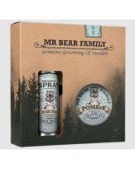 Mr Bear Family Hair Kit Matt Clay & Salt Spray