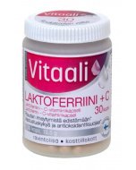 Vitaali Laktoferriini 177 mg + C 30 kaps. / 13,5 g 