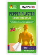 Medrull Pepper Plaster pippurilaastari 10x18 cm 1kpl