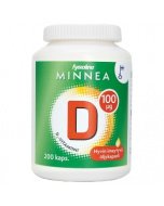 Minnea D-vitamiini 100 μg 200 kaps