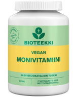 Bioteekki Vegan Monivitamiini 90 tabl.