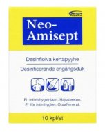 Neo-Amisept desinfioiva pyyhe 10 kpl