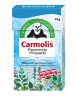 Carmolis Piparminttu Yrttipastilli 45 g