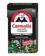 Carmolis Salmiakki Yrttipastilli 45 g