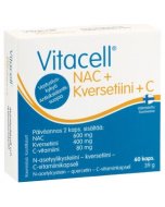 Vitacell NAC + Kversetiini + C 60 kaps.