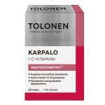 Tri Tolonen Karpalo + C-vitamiini, 60 kaps.