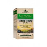 Solgar Fermentoitu rauta 27 mg (Earth Source Koji Fermented Iron), 30 kaps.