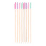 Brushworks Cuticle Crystal Sticks kaksipäinen kynsinauhantyöntäjä 8 kpl