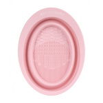 Brushworks Silicone Makeup Brush Cleaning Bowl 