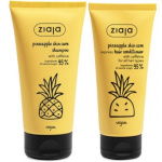 Ziaja Ananas shampoo 160 ml + hoitoaine 100 ml setti