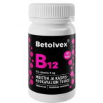 Betolvex 1 mg B12-vitamiini 50 tablettia