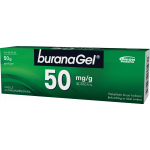 BURANAGEL 50 mg/g 50 g geeli