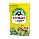Carmolis Sitruunamelissa Yrttipastilli sokeriton, 45 g