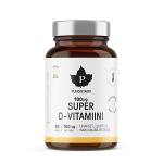 Puhdistamo Super D-vitamiini, 60 kaps.