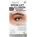 Depend Perfect Eye Brow Lift Illusion Coloured Styling Wax Medium Brown 5g