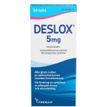 DESLOX 5 mg 30 fol tabl, kalvopääll