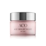 ACO Face Age Delay Night Cream Dry Skin hajustettu 50 ml