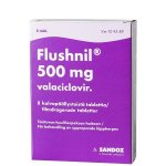 FLUSHNIL 500 mg 8 fol tabl, kalvopääll