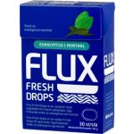 Flux Fresh Drops Eukalyptus-menthol imeskelytabletti, 30 tabl.