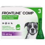 Frontline Comp 268 mg / 241.2 mg 3 x 2.68 ml paikallisvaleluliuos