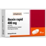 IBUXIN RAPID 400 mg 30  tablettia, kalvopääll