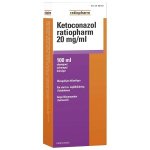 KETOCONAZOL RATIOPHARM 20 mg/ml 100 ml shampoo