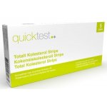 Quicktest X6 Täyttöpakkaus - Kolesteroli strips - 5 kpl