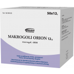 MAKROGOLI ORION 12 g 50x12 g jauhe oraaliliuosta varten, annospussi