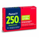 PAMOL F 250 mg 12 fol disperg tabl