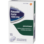 PANADOL FORTE 1000 mg 15 fol tabl, kalvopääll