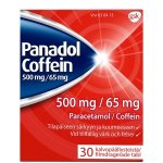 PANADOL COFFEIN 500/65 mg 30 fol tabl, kalvopääll