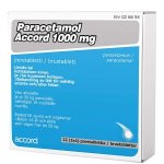 PARACETAMOL ACCORD 1000 mg 12 kpl poretabl