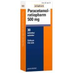 PARACETAMOL-RATIOPHARM 500 mg 30 fol tabl